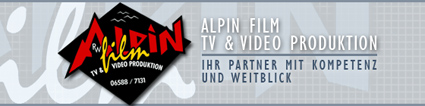Kontakt Banner Alpin Film